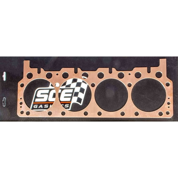 4.060 in Bore 0.080 in Compression Thickness Each Copper Small Block Chevy Cylinder Head Gasket Pro Copper 4.060 in Bore 0.080 in Compression Thickness Each Copper Small Block Chevy Cylinder Head Gasket Pro Copper